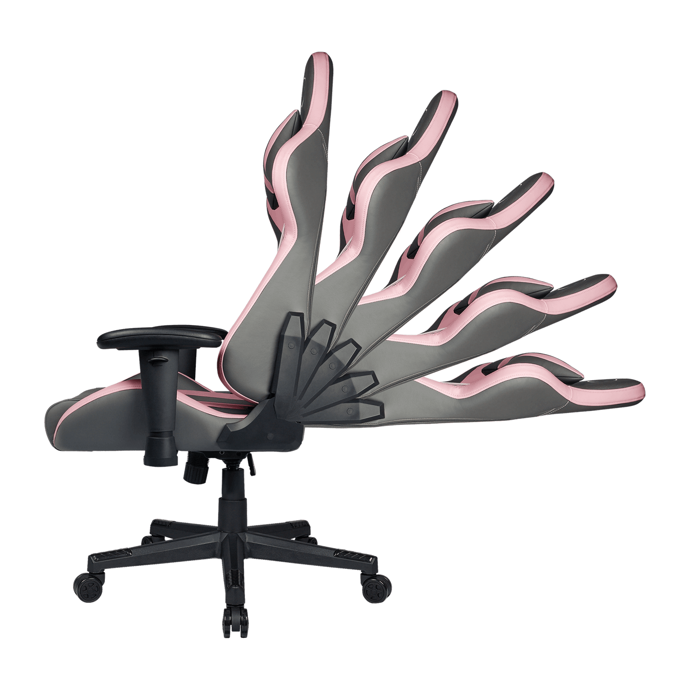 Cooler Master Caliber R1S Gaming Chair Rose Gray