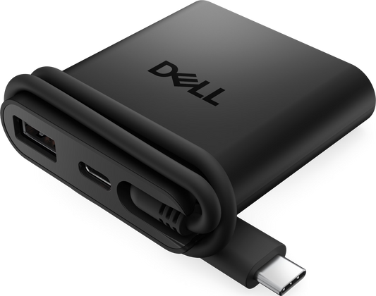 Dell DA225 Pro 4-in-1 USB-C Travel Hub – 4K HDMI, 10Gbps USB, Compact Design | 1 Year Warranty